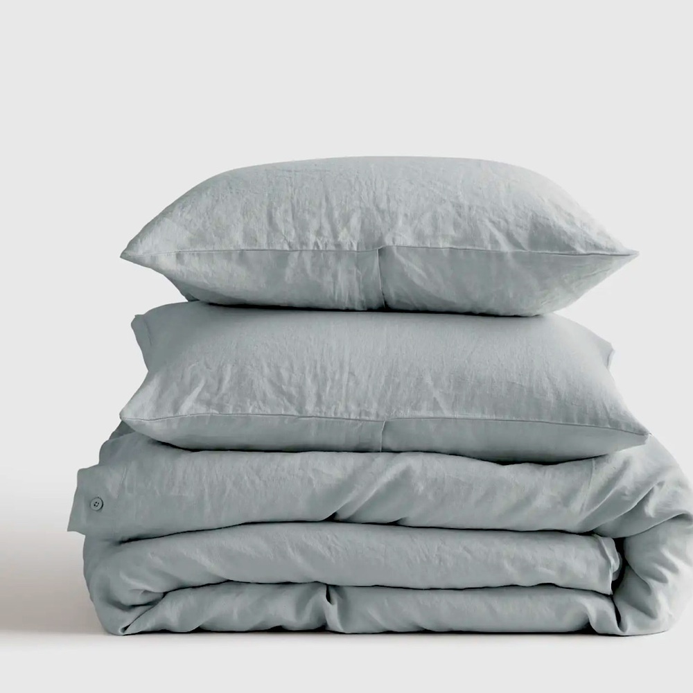 Quince European Linen Duvet Cover Set